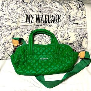 NWOT MZ Wallace Barrel Satchel